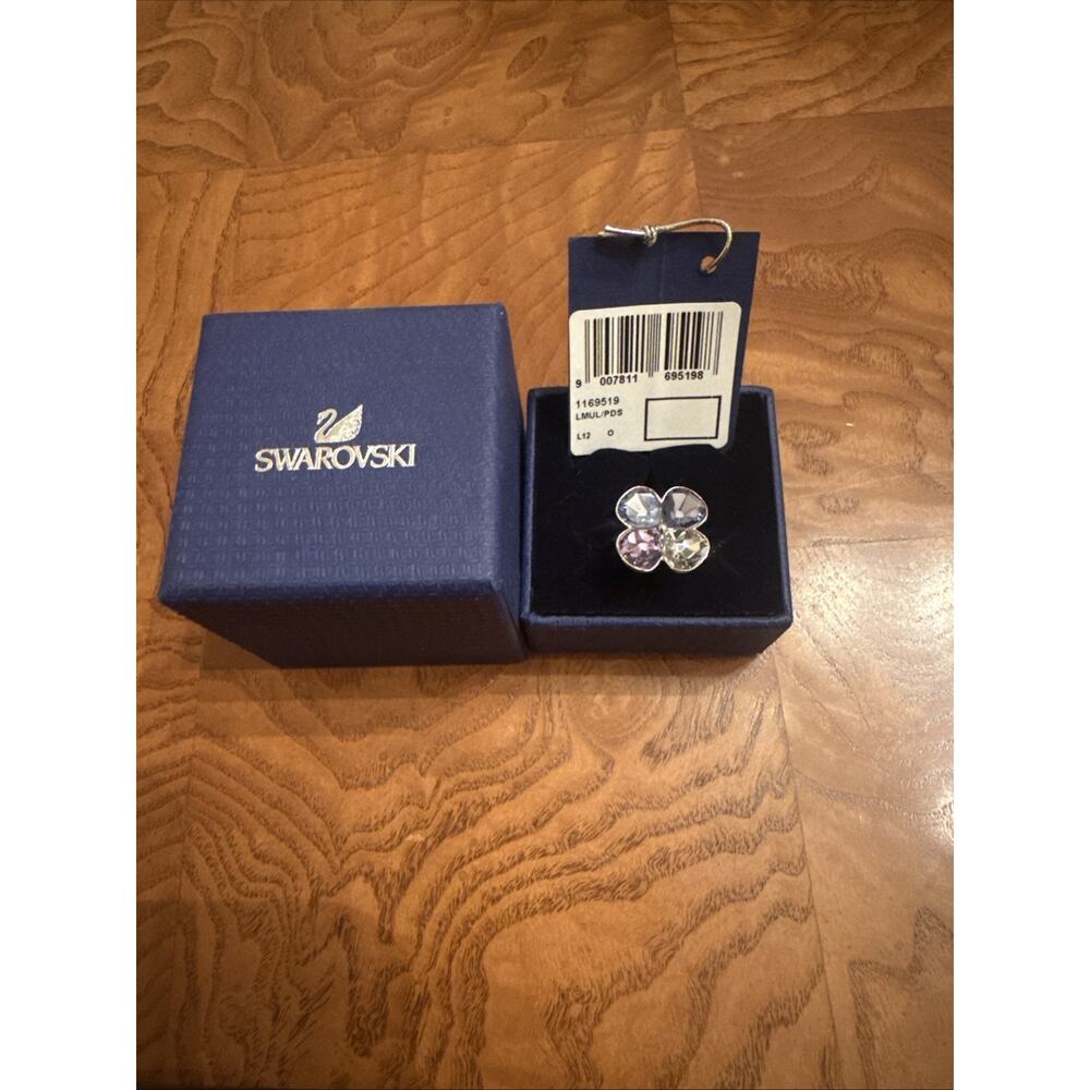 Swarovski Talia Ring 1169519 Size 6 Pastel Crystal Flower Light Multi w/ Box NWT
